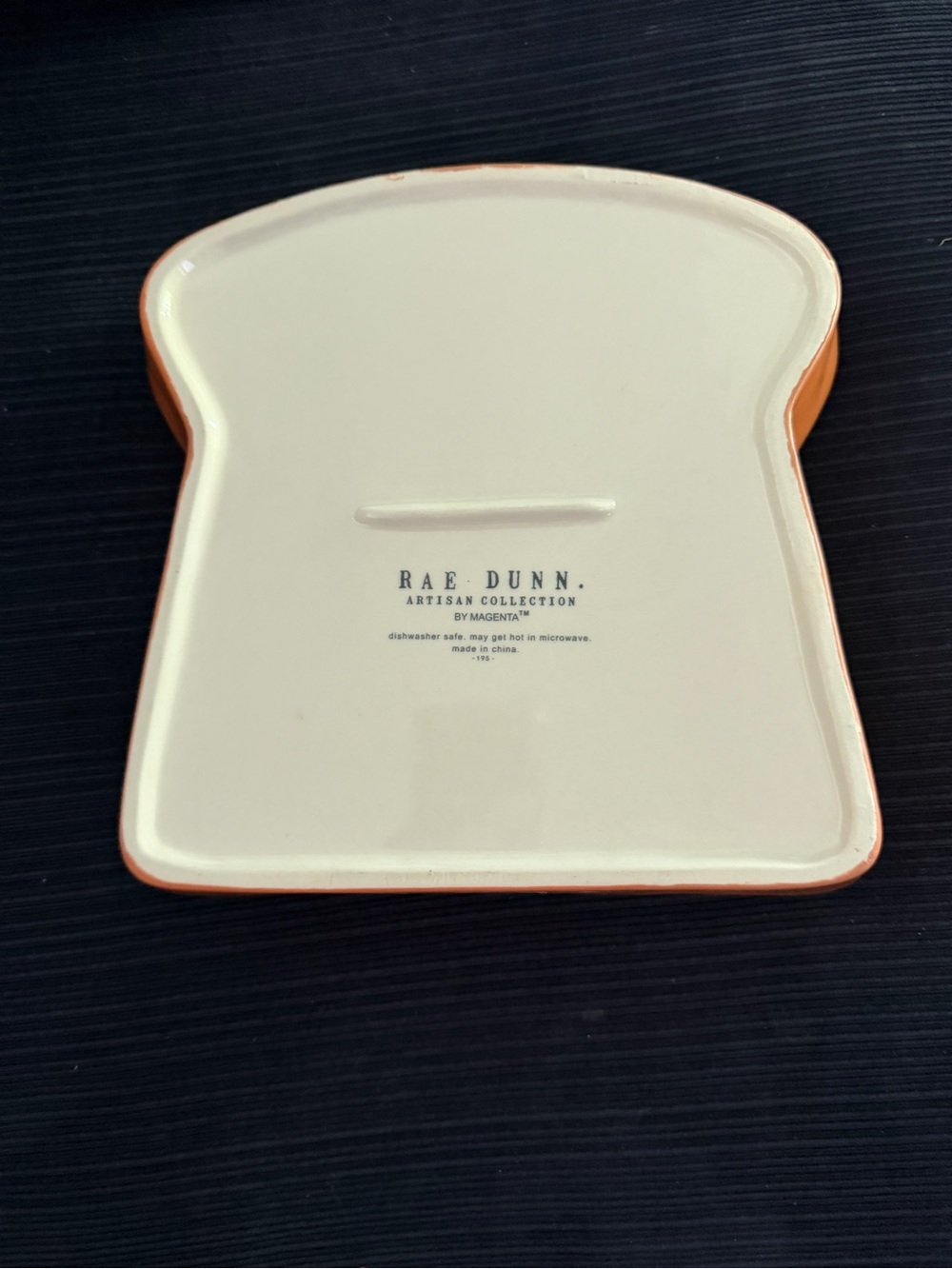 Used Rae Dunn Toast Dish - Picture 2 of 2